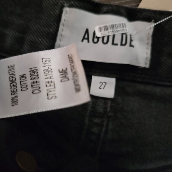 AGOLDE Dame Wide Leg Jeans Womens 27 Contemporary Denim Grunge Y2K 90s - Picture 4 of 7